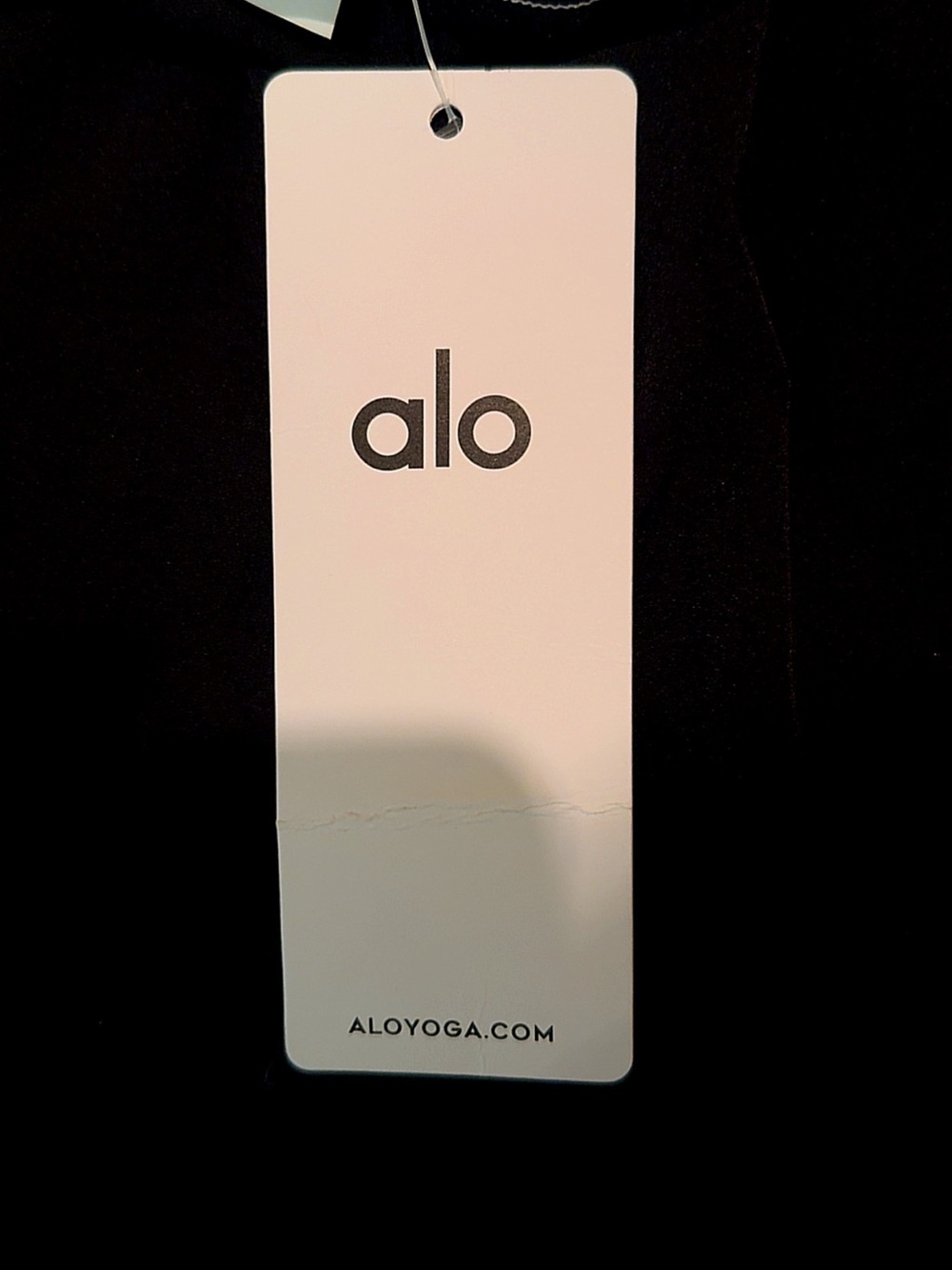 ALO Yoga Black Ribbed Cropped Tank and Skort Set - Picture 12 of 16